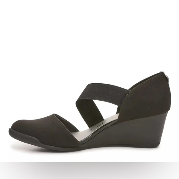 Anne Klein Tory Wedge Slip-On Black iFlex Comfort Women’s Size 6M NWOB - Picture 11 of 14